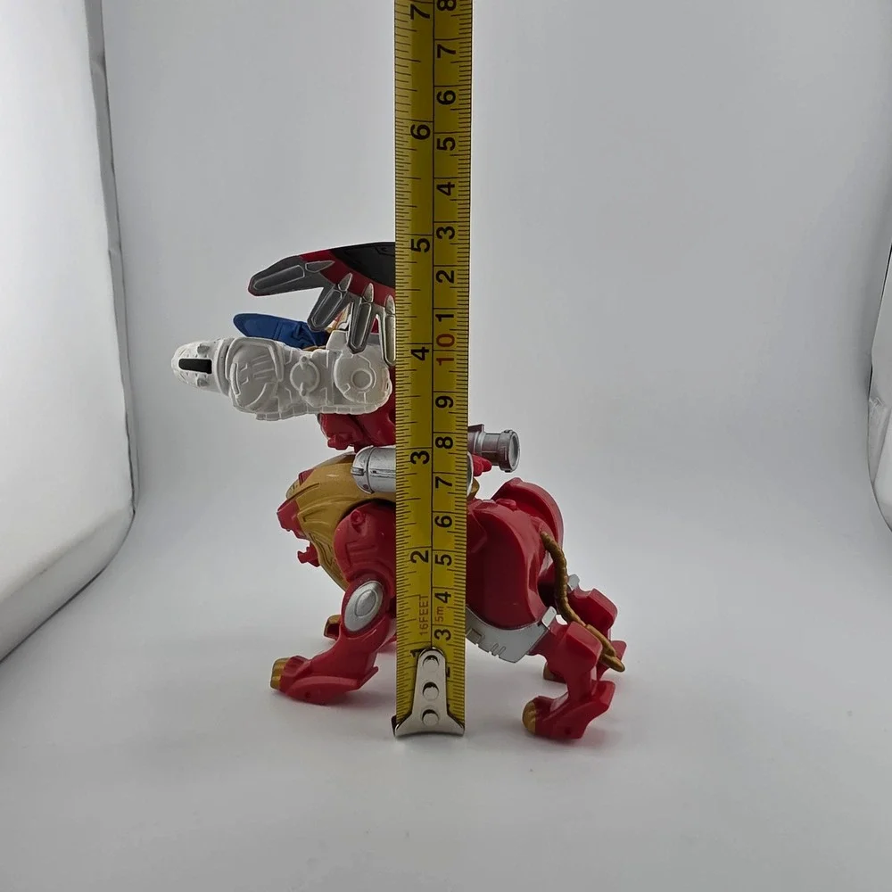 Power Rangers Wild Force Red Lion‎ Zord Action Figure Bandai 2001 Vintage